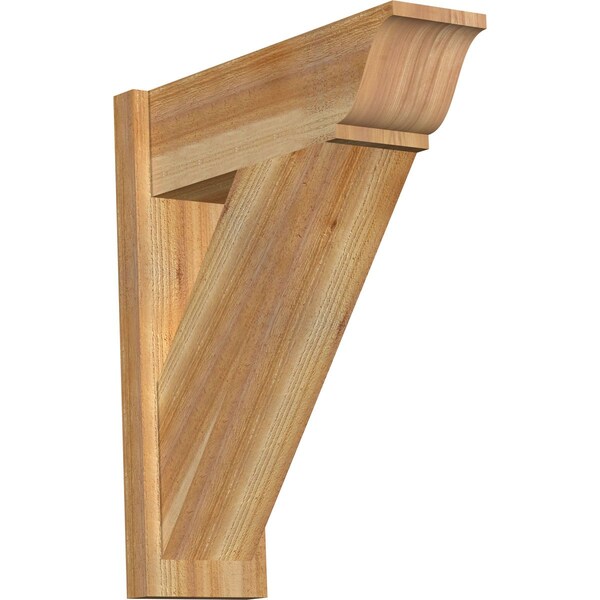 Ekena Millwork Traditional Rough Sawn Traditional Outlooker, Western Red Cedar, 8"W x 24"D x 28"H OUT08X24X28TRA01RWR - main